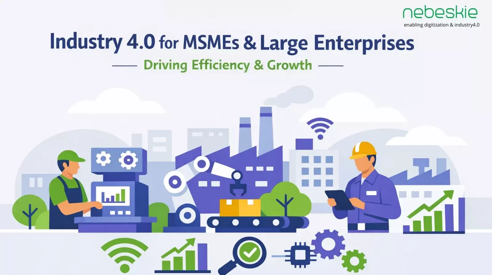Industry 4.0 for Small, Medium, and Large Enterprises: Turning Efficiency into Growth 